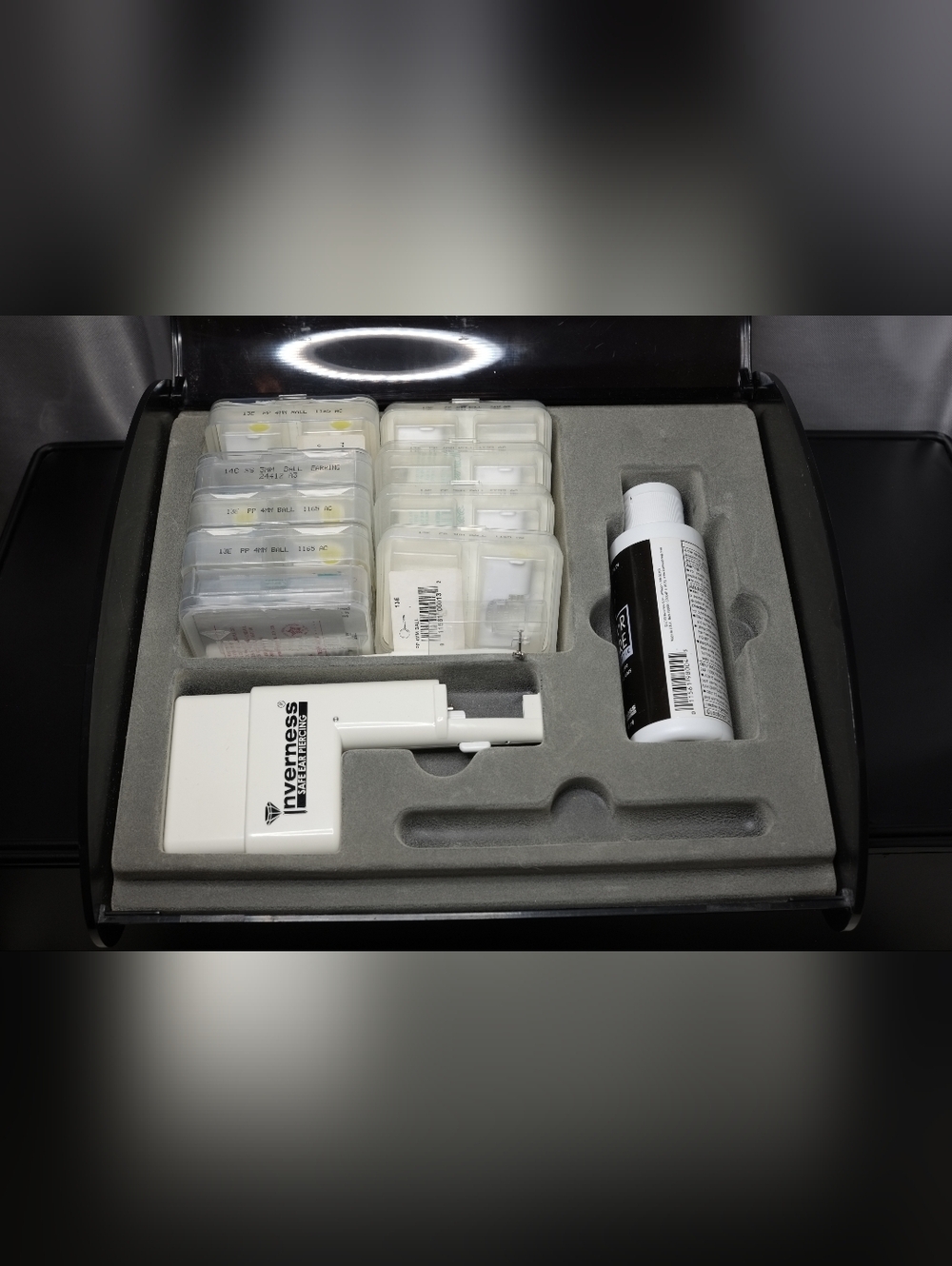 Inverness Safe Ear Professional Piercing Kit  - White